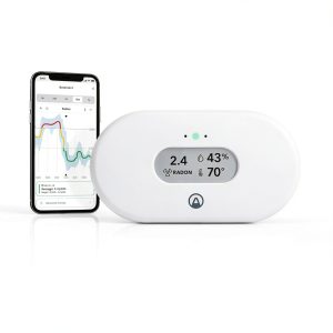 Airthings View Radon Air Quality Monitor WiFi eInk Dual Language-0