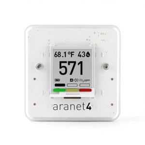 Aranet4 CO2 Monitor by SAF Tehnika – NDIR Sensor, E‑ink Display-0